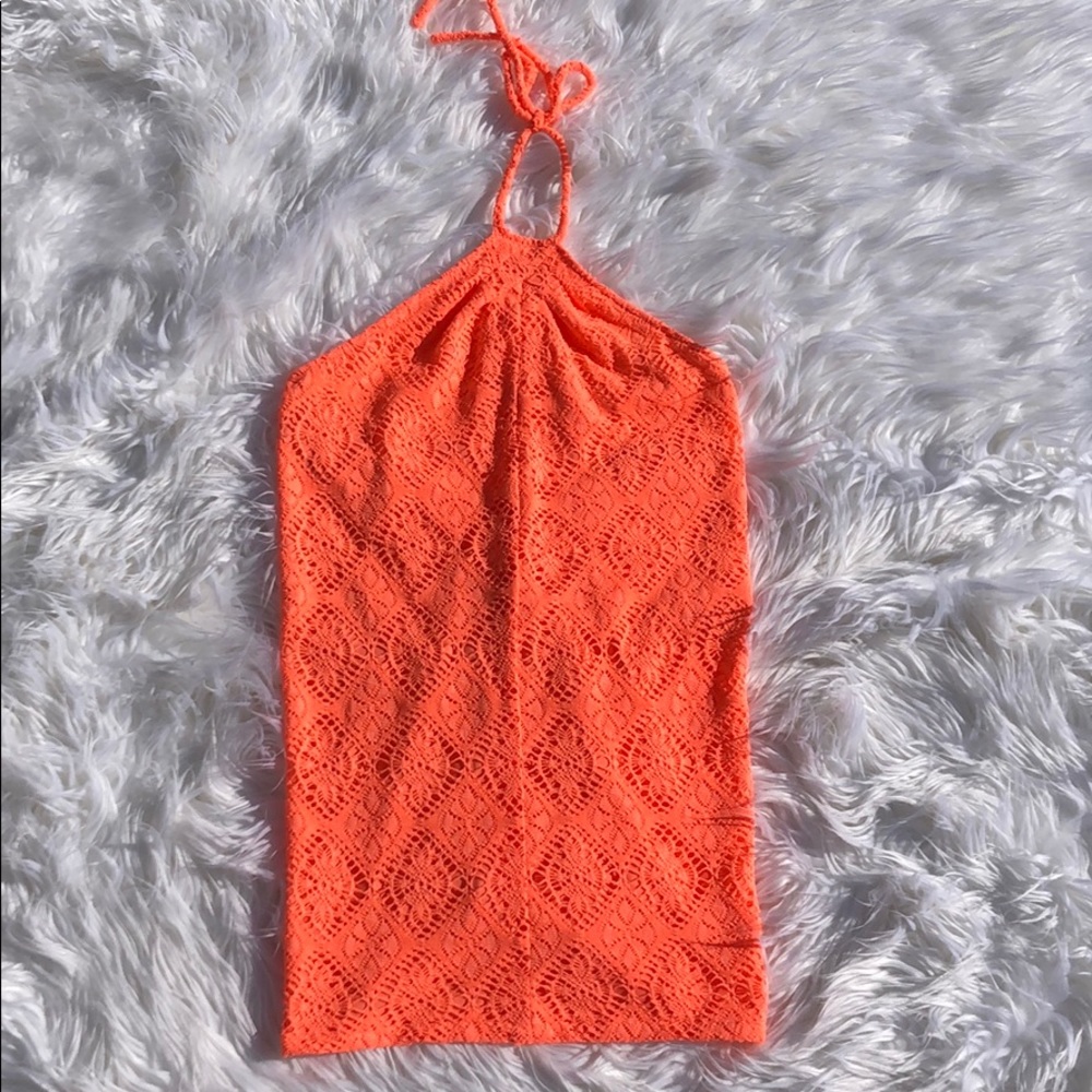 Lovers + Friends Fitted Halter Dress